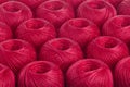 Texture of skeins of yarn. Royalty Free Stock Photo