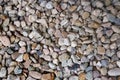 Texture of small rocks with differ colors Royalty Free Stock Photo