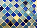 Texture of small square tile pattern Royalty Free Stock Photo
