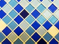 Texture of small square tile pattern Royalty Free Stock Photo