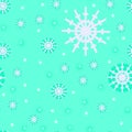 Texture snow snowflakes background for games Royalty Free Stock Photo