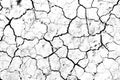 Texture soil dry crack background pattern of drought lack of water of nature . Royalty Free Stock Photo