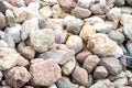 Texture of stone pile