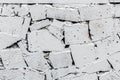 Texture of stone wall covering Royalty Free Stock Photo