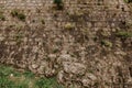 Texture of a stone wall. Old castle stone wall texture background. Stone wall as a background or texture. Part of a stone wall, Royalty Free Stock Photo