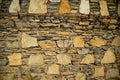 Texture of a stone wall. Old castle stone wall texture background.