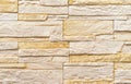 Texture of the stone wall. Panel of stones for finishing the facade of the building and interior design of the house Royalty Free Stock Photo