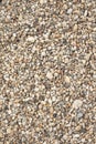 texture of stones of different sizes. round natural stones