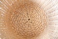 Texture straw basket natural background design