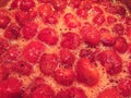Texture: strawberry jam, food theme background