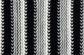 Texture of striped knitted fabric