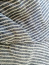 Texture of a striped knitted fabric Royalty Free Stock Photo