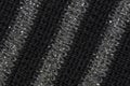 Texture of striped knitted fabric Royalty Free Stock Photo