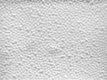 Texture of the surface of white styrofoam. Royalty Free Stock Photo