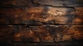 Texture the surface of wooden planks that have been treated with shellac to highlight the grain of the wood.