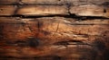 Texture the surface of wooden planks that have been treated with shellac to highlight the grain of the wood.