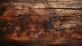 Texture the surface of wooden planks that have been treated with shellac to highlight the grain of the wood.