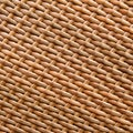 Synthetic rattan weave