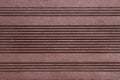 Texture of a terrace board from wood plastic composite Royalty Free Stock Photo