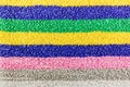 Texture of terry cloth with multi-colored stripes. Natural fabric background Royalty Free Stock Photo