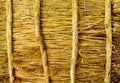 Texture of a thatched roof