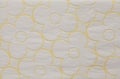 texture of toilet paper with yellow flowers full frame Royalty Free Stock Photo