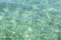Texture of turquoise calm sea surface Royalty Free Stock Photo