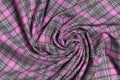 texture twisted fabric white and gray traditional Scottish tartan. material for skirts and shirts, warm clothes. Image for your