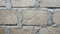 Texture of unplastered house wall Royalty Free Stock Photo