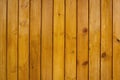 Texture of Vertical Brown Wooden Bars for Background Royalty Free Stock Photo