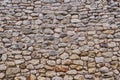Texture of a very ancient stone wall Royalty Free Stock Photo