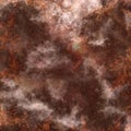 Texture of a volcano after exploding with clouds Royalty Free Stock Photo
