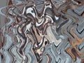 Texture of a wall. Abstract Beautiful colour Liquid Marble Swirl texture background or wallpaper. Abstract blue, white and brown.