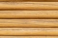 The texture of the wall logs, background. Royalty Free Stock Photo