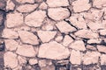 Texture of the wall made of Stones, stock photo Royalty Free Stock Photo