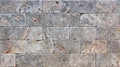 Texture of the wall of natural stone, travertine, sandstone and marble Royalty Free Stock Photo