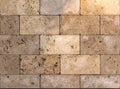 texture of the wall of natural stone, travertine, sandstone and marble Royalty Free Stock Photo