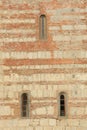 Texture of the wall Patriarchal ÃÂ¡athedral. Pitsunda, Abkhazia Royalty Free Stock Photo