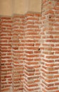 Texture of the wall Patriarchal ÃÂ¡athedral. Pitsunda, Abkhazia Royalty Free Stock Photo