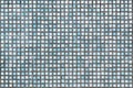The texture of the wall with turquoise and blue ceramic tiles Royalty Free Stock Photo