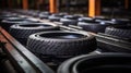 Tires black stack wheel car tyre auto rubber vehicle automobile transportation