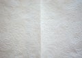 Texture, of white art tissue paper background Royalty Free Stock Photo