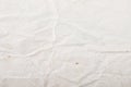 Texture of white crumpled paper Royalty Free Stock Photo