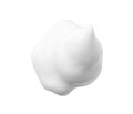 The texture of white glue cream
