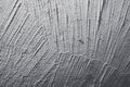 Texture of white putty on the wall Royalty Free Stock Photo