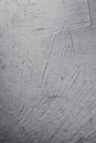 Texture of white putty on the wall Royalty Free Stock Photo