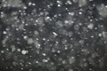 Texture of white rain drops on a black background Royalty Free Stock Photo