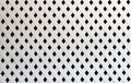 Texture of white slat wall Royalty Free Stock Photo