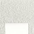 Texture of white tissue paper, background or texture. White textured WC crumpled paper with a wavy pattern. Royalty Free Stock Photo