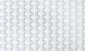 Texture of wicker white plastic Royalty Free Stock Photo